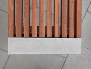 Concrete benches TELO garden furniture, garden architecture