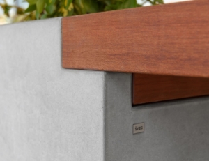 Concrete benches TELO garden furniture, garden architecture