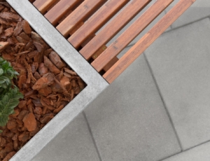 Concrete benches TELO garden furniture, garden architecture