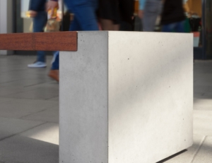 Concrete benches TELO garden furniture, garden architecture