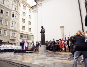 Socha pro Brno, páter Martin Středa