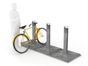 The story of creating a mold for concrete Velonet bike holders