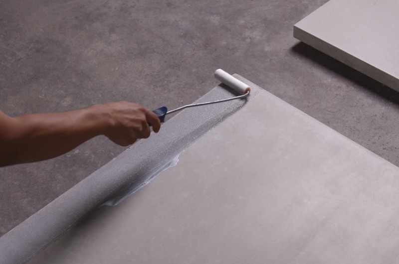 coating of concrete surface