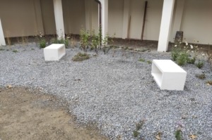 GATE benches made of concrete