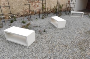 GATE benches made of concrete