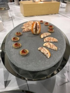 concrete plates for gastronomy competition in Singapore 2018