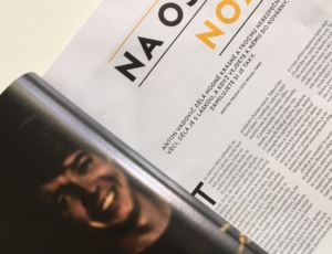 betonová rukojeť nože