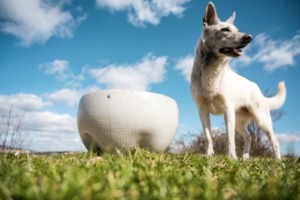 betonový grill z tenkostěnné žáruvzdorné směsi