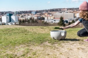 betonový grill z tenkostěnné žáruvzdorné směsi