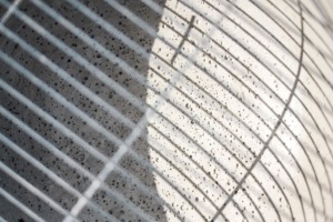 betonový grill z tenkostěnné žáruvzdorné směsi