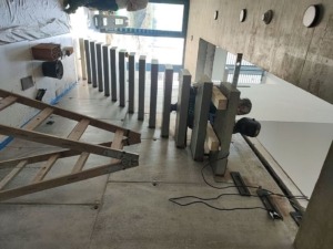 Concrete staircase. Cantilevered stairs made of concrete from Švec concrete