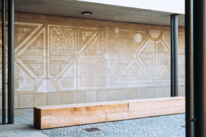 graphic concrete in Kroměříž