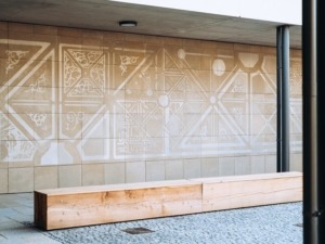 grafický beton v Kroměříži