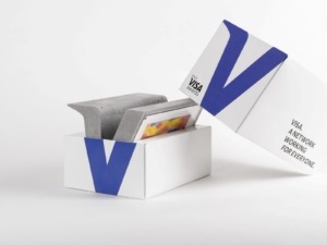 Betonová trofej pro společnost VISA