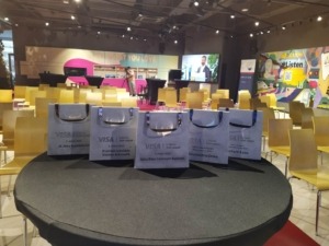 Betonová trofej pro společnost VISA