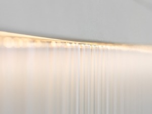 Betonový pult do prodejny skla v Brně